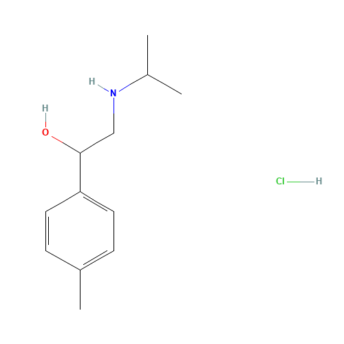 D,L-4'-Methyl-a-(1-isopropylaminomethyl) Benzyl Alcohol, Hydrochloride (CAS: 17267-27-5) - Related Chemical Product