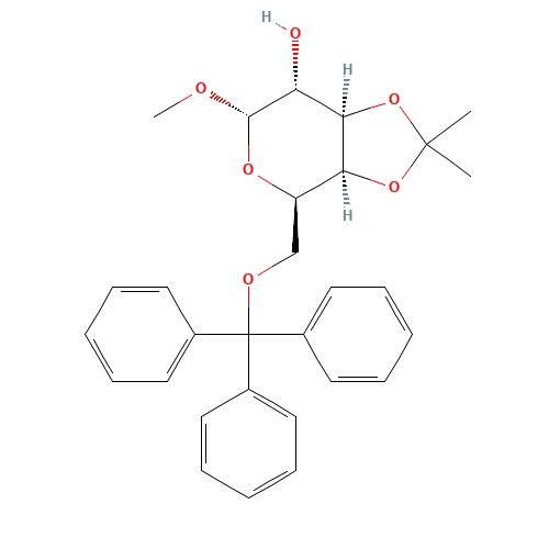 Methyl 3,4-O-Isopropylidene-6-O-trityl-a-D-galactopyranoside (CAS: 53685-07-7) - Related Chemical Product