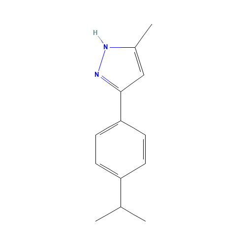 5-Methyl-3-p-isopropylphenylpyrazole (CAS: 1035092-07-9) - Related Chemical Product
