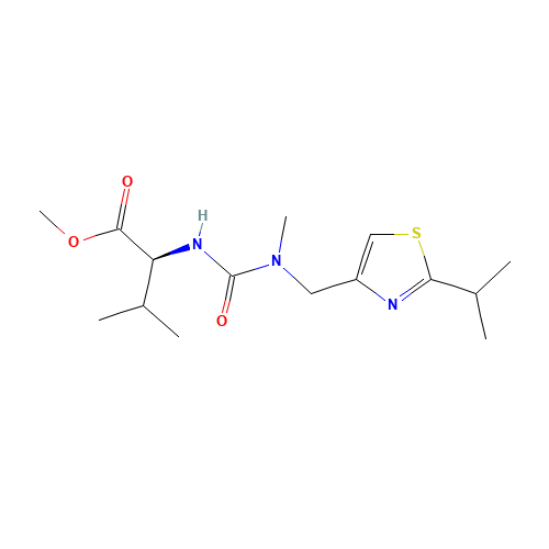 N-[[N-Methyl-N-[(2-isopropyl]-4-thiazolyl)methyl)amino]carbonyl-L-valine Methyl Ester (CAS: 154248-99-4) - Related Chemical Product
