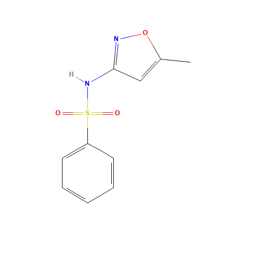 N-(5-Methyl-3-isoxazolyl)benzenesulfonamide (CAS: 13053-79-7) - Related Chemical Product