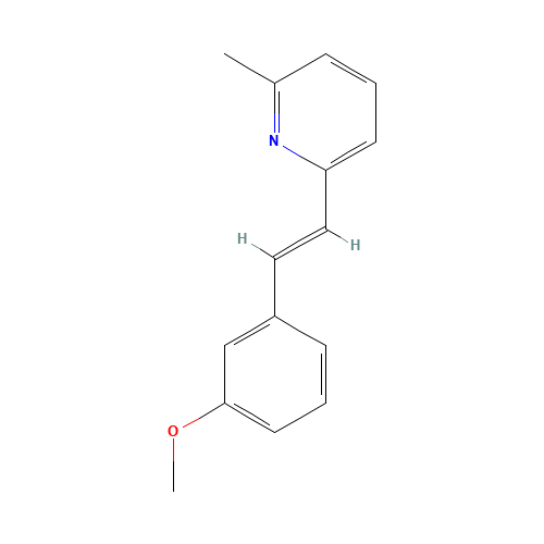 2-Methyl-6-[(3-methoxyphenyl)ethenyl]pyridine (CAS: 219911-88-3) - Related Chemical Product