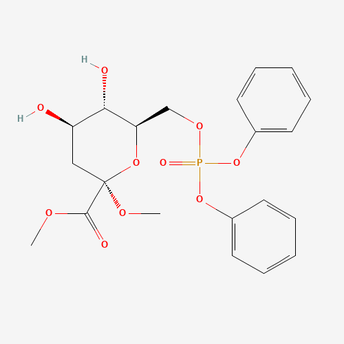 Methyl (Methyl 3-Deoxy-D-arabino-heptulopyranosid)onate-7-(diphenyl Phosphate) (CAS: 91382-79-5) - Related Chemical Product
