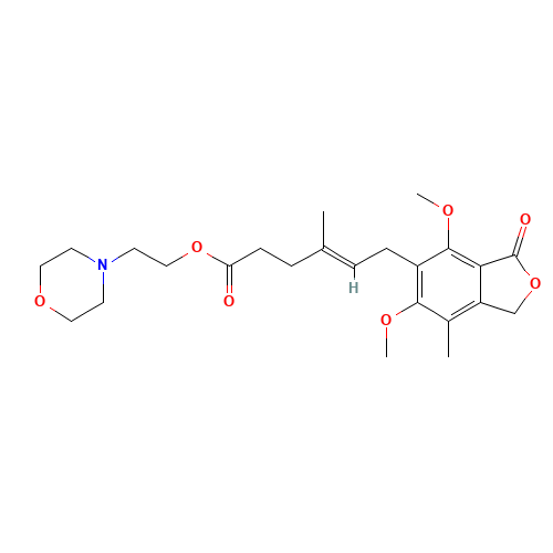 O-Methyl Mycophenolate Mofetil (EP Impurity D) (CAS: 1322681-37-7) - Related Chemical Product