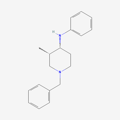 (3R,4S)-rel-3-Methyl-N-phenyl-1-benzyl-4-piperidinamine (CAS: 79278-34-5) - Related Chemical Product