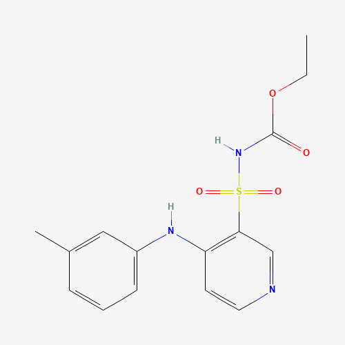 [[4-[(3-Methylphenyl)amino]-3-pyridinyl]sulfonyl]carbamic Acid Ethyl Ester (CAS: 72810-57-2) - Related Chemical Product