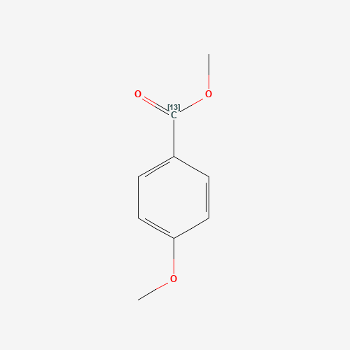 Methyl 4-Methoxy-[7-13C]-benzoate (CAS: 93627-95-3) - Related Chemical Product