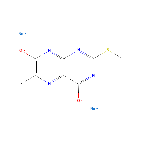 6-Methyl-2-methylthio-4,7(3H,8H)-pteridinedione Disodium Salt (CAS: 1189712-51-3) - Related Chemical Product