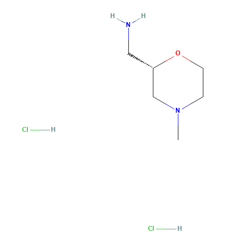 (2S)-4-Methyl-2-morpholinemethanamine Dihydrochloride (CAS: 137524-88-0) - Related Chemical Product
