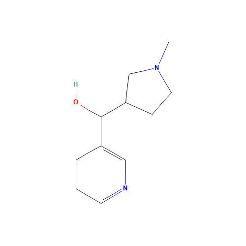 1-Methyl-3 (hydroxy- (3-pyridyl) methyl) Pyrrolidine (CAS: 887407-08-1) - Related Chemical Product