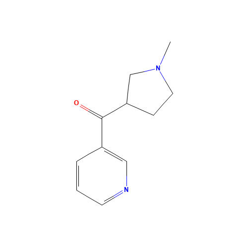 (R,S)-1-Methyl-3-nicotinoylpyrrolidine (CAS: 125630-26-4) - Related Chemical Product