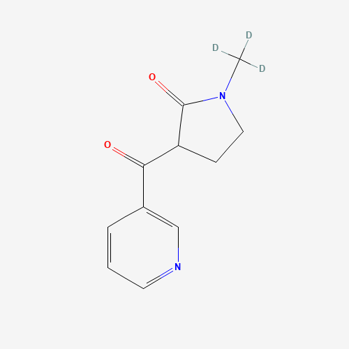 (R,S)-1-Methyl-3-nicotinoylpyrrolidone-d3 (CAS: 86270-95-3) - Related Chemical Product