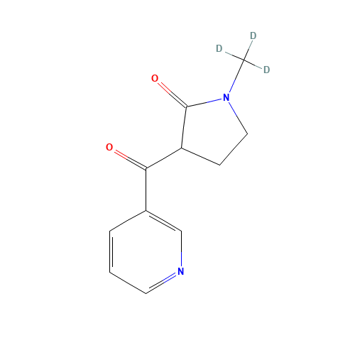 (R,S)-1-Methyl-3-nicotinoylpyrrolidone-d3 (CAS: 86270-95-3) - Related Chemical Product