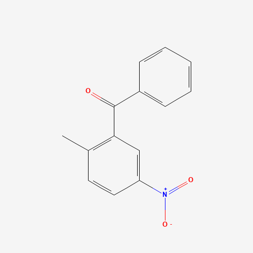 2-Methyl-5-nitrobenzophenone (CAS: 39272-00-9) - Chemical Structure and Molecular Formula 