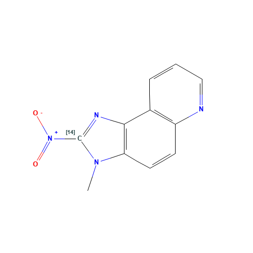 3-Methyl-2-nitro-3H-imidazo[4,5-F]quinoline-2-14C (CAS: 161406-39-9) - Related Chemical Product