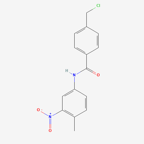 N-(4-Methyl-3-nitrophenyl)-4-chloromethylbenzamide (CAS: 851319-32-9) - Related Chemical Product