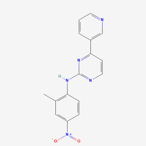 N-(2-Methyl-4-nitrophenyl)-4-(3-pyridinyl)-2-pyrimidinamine (CAS: 796738-71-1) - Related Chemical Product