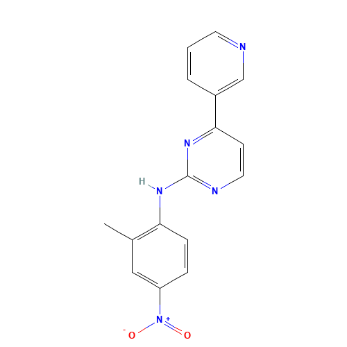 N-(2-Methyl-4-nitrophenyl)-4-(3-pyridinyl)-2-pyrimidinamine (CAS: 796738-71-1) - Related Chemical Product
