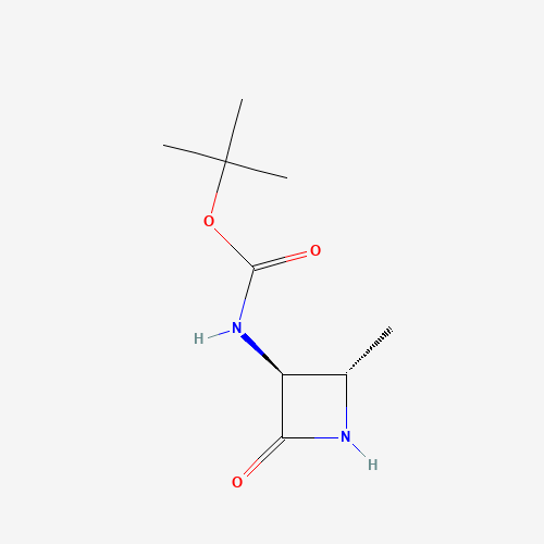 N-[(2S,3S)-2-Methyl-4-oxo-3-azetidinyl]-carbamic Acid 1,1-Dimethylethyl Ester (CAS: 80582-03-2) - Related Chemical Product