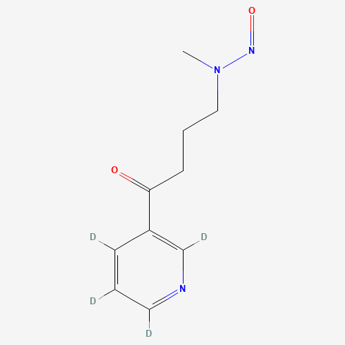 4-(Methylnitrosamino)-1-(3-pyridyl-d4)-1-butanone (CAS: 764661-24-7) - Related Chemical Product