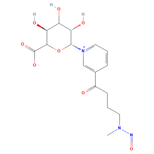 4-(Methylnitrosamino)-1-(3-pyridyl)-1-butanone N-b-D-Glucuronide (CAS: 350508-26-8) - Related Chemical Product