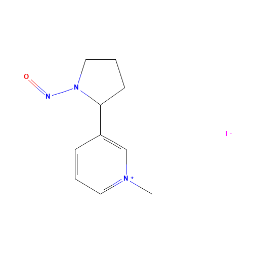 N-Methyl-N'-nitrosonornicotinium Iodide (CAS: 53844-48-7) - Related Chemical Product