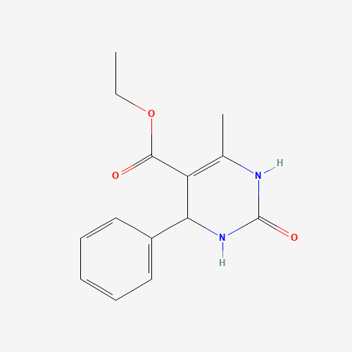 6-Methyl-2-oxo-4-phenyl-1,2,3,4-tetrahydro-pyrimidine-5-carboxylic Acid, Ethyl Ester (CAS: 5395-36-8) - Related Chemical Product