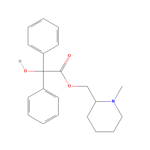 N-Methylpiperidinyl-2-methyl Benzilate (CAS: 94909-90-7) - Related Chemical Product