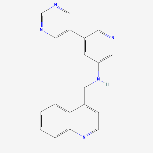 3-(4-Methylquinolinylamino)-5-(3-pyrimidinyl)pyridine (CAS: 1076198-59-8) - Related Chemical Product