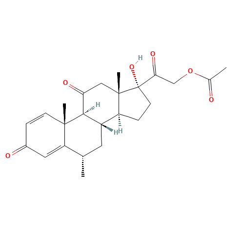 6a-Methyl Prednisone 21-Acetate (CAS: 115321-98-7) - Related Chemical Product