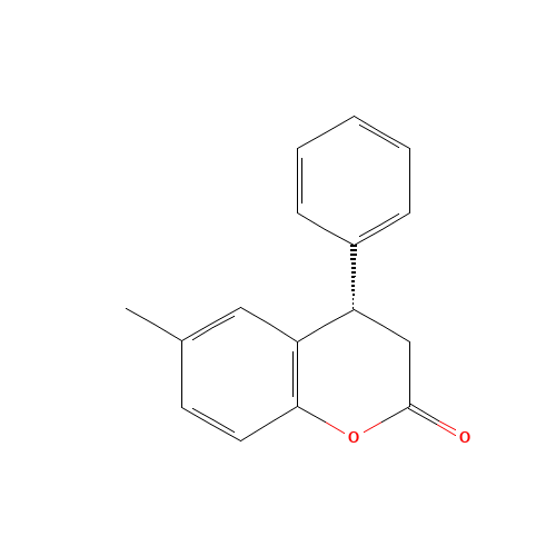 (4S)-6-Methyl-4-phenylchroman-2-one (CAS: 349547-18-8) - Related Chemical Product