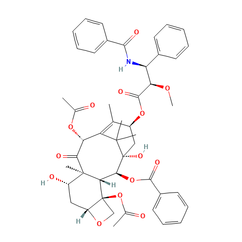2'-O-Methyl Paclitaxel (CAS: 156413-67-1) - Chemical Structure and Molecular Formula 