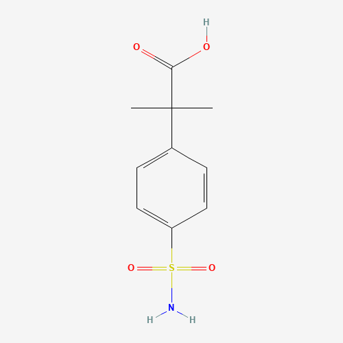 2-Methyl-2-(4-sulfamoylphenyl)propionic Acid (CAS: 374067-95-5) - Related Chemical Product