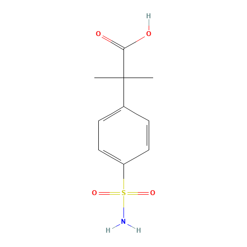2-Methyl-2-(4-sulfamoylphenyl)propionic Acid (CAS: 374067-95-5) - Related Chemical Product