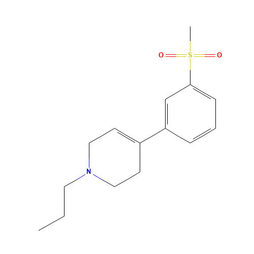 4-[3-(Methylsulfonyl)phenyl]-1-propyl-1,2,3,6-tetrahydropyridine (CAS: 346688-39-9) - Related Chemical Product