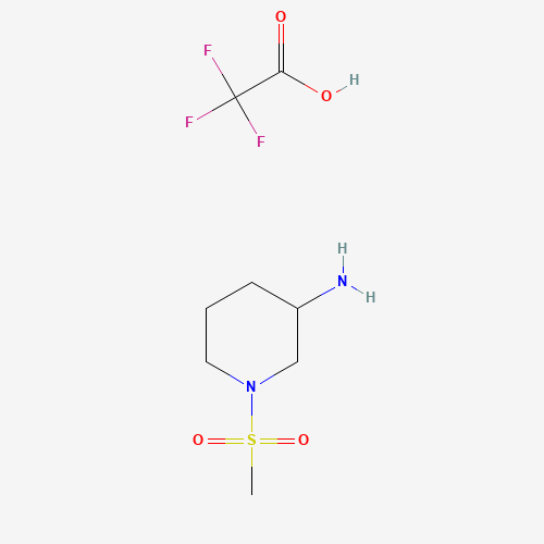 1-(Methylsulfonyl)-3-piperidinamine Trifluoroacetate (CAS: 1262309-99-8) - Related Chemical Product