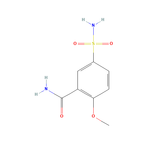 2-Methoxy-5-sulfamoylbenzamide (CAS: 52395-25-2) - Related Chemical Product