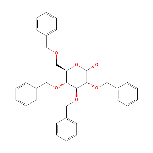 Methyl 2,3,4,6-Tetra-O-benzyl-a-D-glucopyranoside (CAS: 17791-37-6) - Related Chemical Product