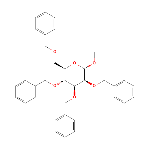 Methyl 2,3,4,6-Tetra-O-benzyl-a-D-mannopyranoside (CAS: 61330-62-9) - Related Chemical Product