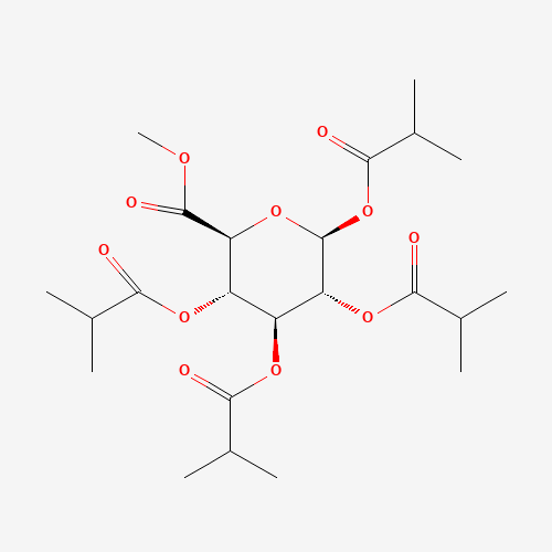 Methyl 1,2,3,4-Tetra-O-isobutyryl-b-D-glucopyranuronate (CAS: 150607-94-6) - Related Chemical Product