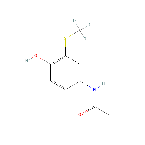 S-Methyl-d3-thioacetaminophen (CAS: 1215669-56-9) - Related Chemical Product