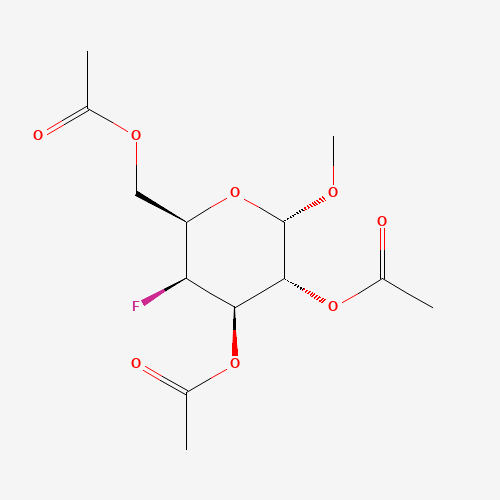 Methyl 2,3,6-Tri-O-acetyl-4-deoxy-4-fluoro-a-D-galactopyranoside (CAS: 32934-08-0) - Related Chemical Product
