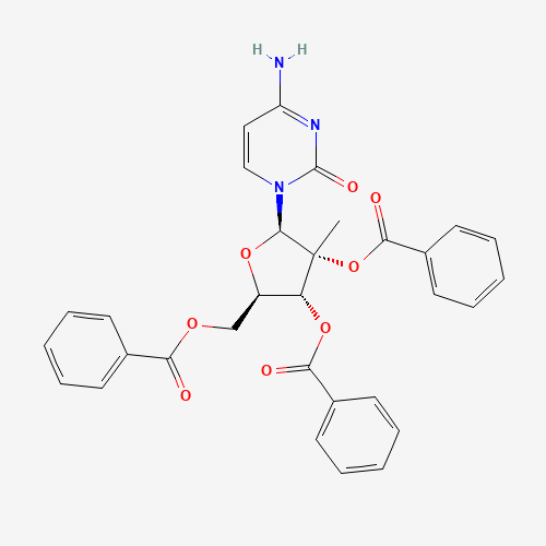 2'-C-Methyl-2',3',5'-tri-O-benzoylcytidine (CAS: 640725-69-5) - Related Chemical Product