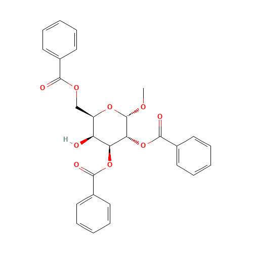 Methyl 2,3,6-Tri-O-benzoyl-a-D-galactopyranoside (CAS: 3601-36-3) - Related Chemical Product