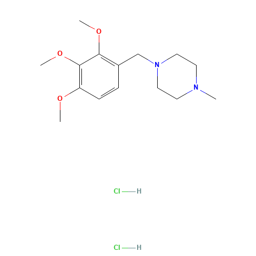 N-Methyl Trimetazidine Dihydrochloride (CAS: 53960-20-6) - Related Chemical Product