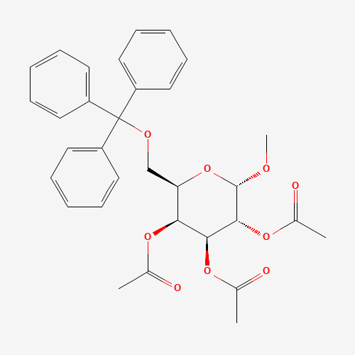 Methyl 6-O-Trityl-2,3,4-tri-O-acetyl-a-D-galactopyranoside (CAS: 38982-56-8) - Related Chemical Product