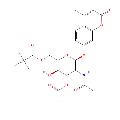 4-Methylumbelliferyl 2-Acetamido-2-deoxy-3,6-dipivaloyl-b-D-galactopyranoside (CAS: 849207-59-6) - Related Chemical Product
