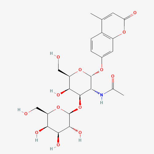 4-Methylumbelliferyl 2-Acetamido-2-deoxy-3-O-(b-D-galactopyranosyl)-a-D-galactopyranoside (CAS: 210357-36-1) - Related Chemical Product