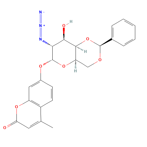 4-Methylumbelliferyl 2-Azido-2-deoxy-4,6-O-phenylmethylene-a-D-galactopyranoside (CAS: 1147438-59-2) - Related Chemical Product