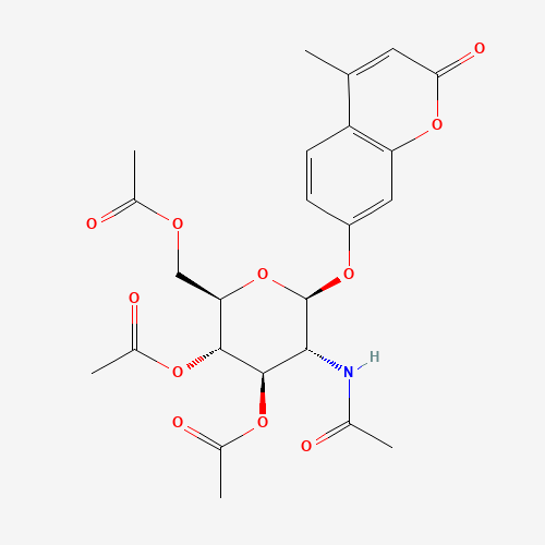 4-Methylumbelliferyl 2-Acetamido-2-deoxy-3,4,6-tri-O-acetyl-a-D-Glucopyranoside (CAS: 124167-45-9) - Related Chemical Product